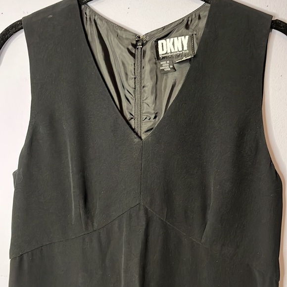 Vintage 2000's Little Black Dress DKNY Hourglass Shape - Picture 3 of 10